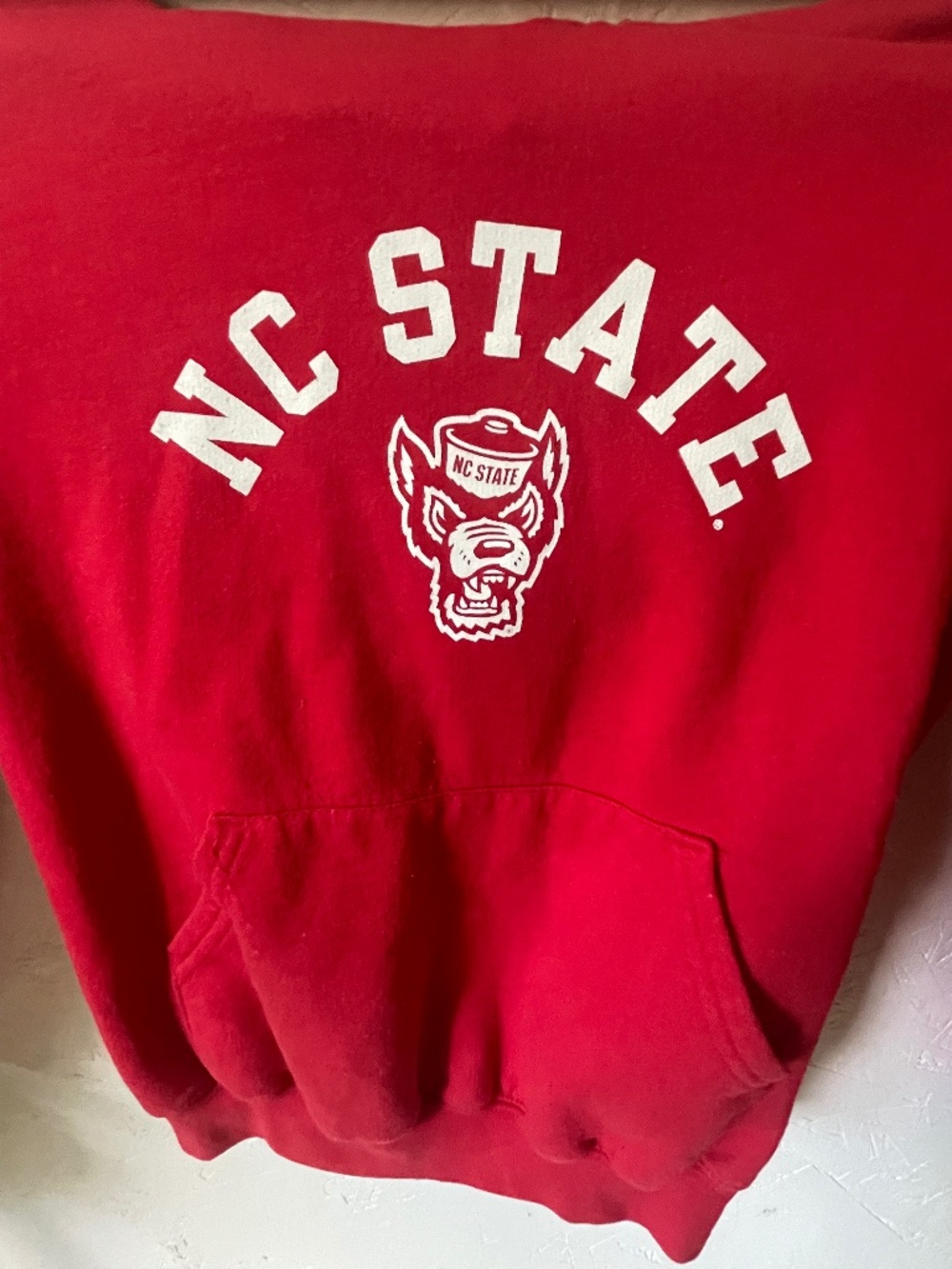 N.C. State Wolfpack Kids Hoodie (Youth L) with Pockets